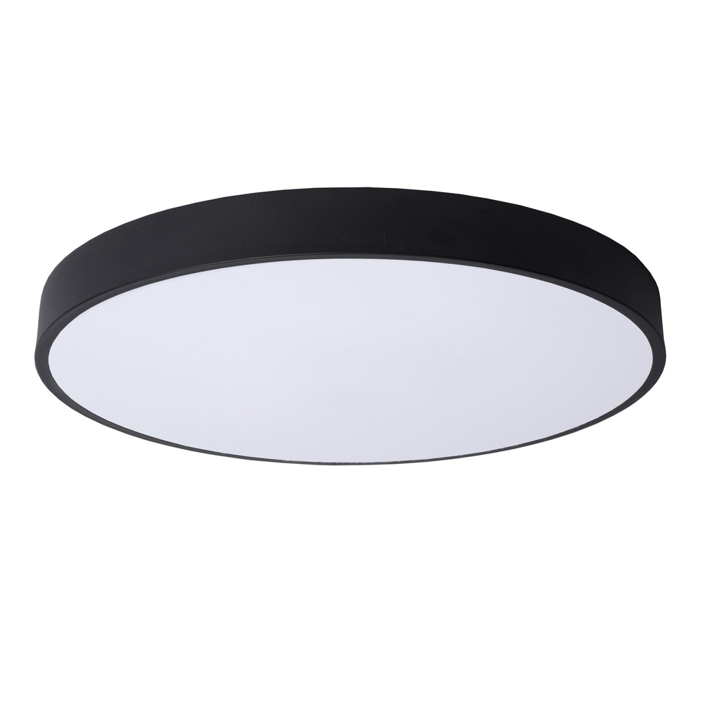 Lucide PlafonniereUnar Ø 49,5cm - 2700K - zwart - 79185/50/30